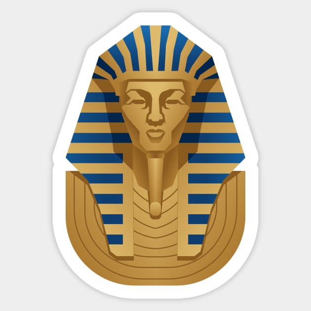 Pharaoh Creative Artwork Sticker by Utopia Shop